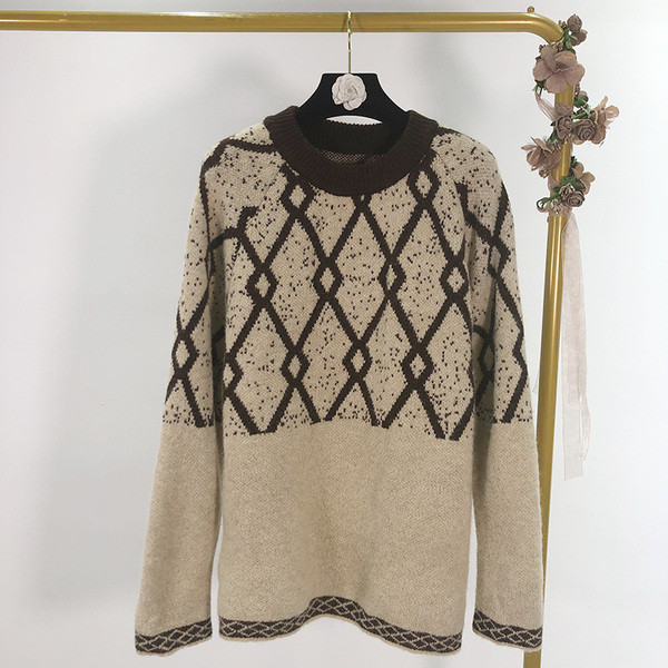 Női alkalmi széles pulóver három színben