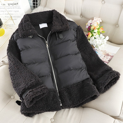 Дамско зимно яке с цип в четири цвята