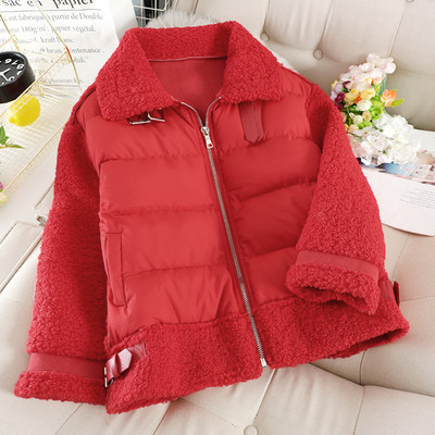 Дамско зимно яке с цип в четири цвята