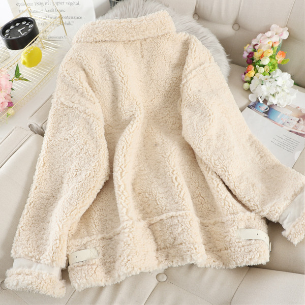 Дамско зимно яке с цип в четири цвята