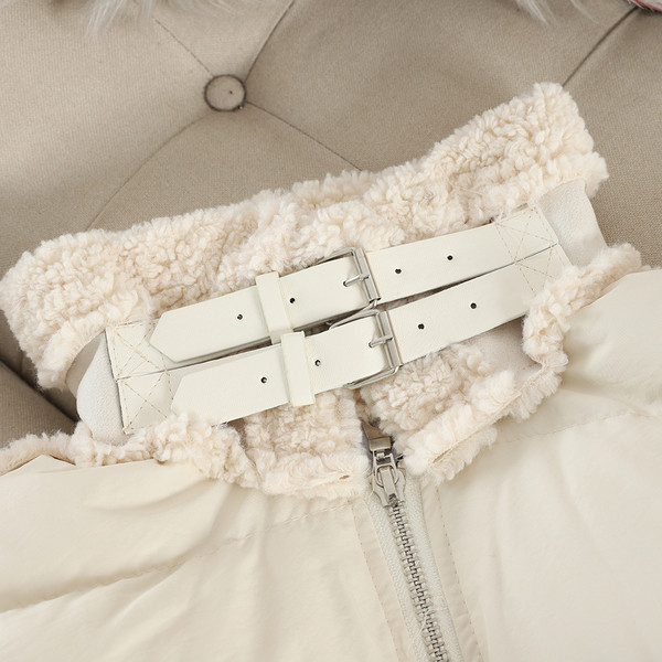 Дамско зимно яке с цип в четири цвята