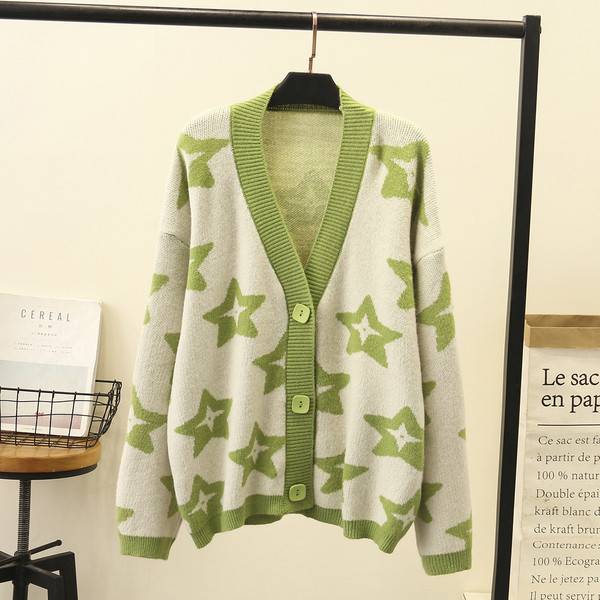 Ежедневна дамска жилетка с копчета и дълъг ръкав в три цвята 