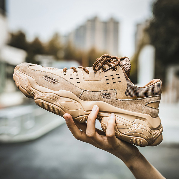 Модерни мъжки спортно-ежедневни  маратонки в  три цвята