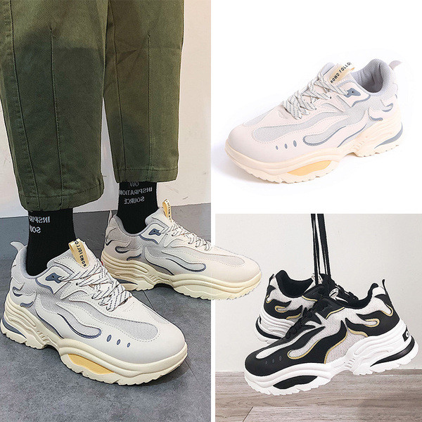 НОВ модел мъжки маратонки в бял,черен и червен цвят