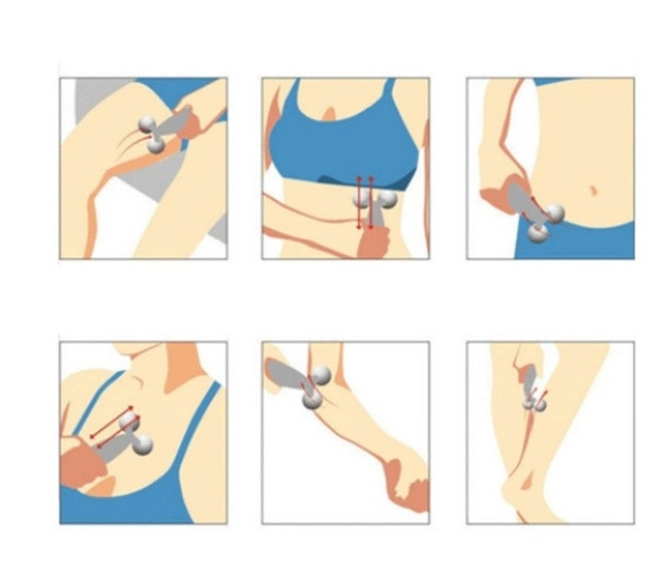 3D Συσκευή Μασάζ   μασάζ προσώπου και σώματος