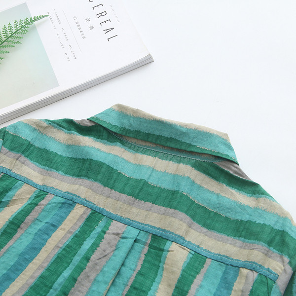 Ежедневна дамска дълга риза с класическа яка и дълъг ръкав в два цвята 