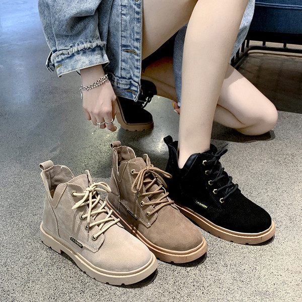 Cizme casual dama cu talpa plata in mai multe culori