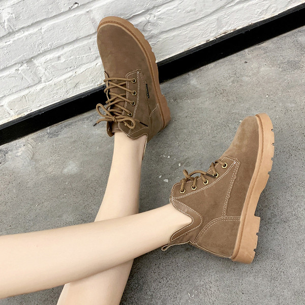 Cizme casual dama cu talpa plata in mai multe culori