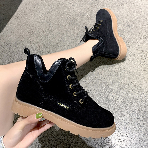 Cizme casual dama cu talpa plata in mai multe culori