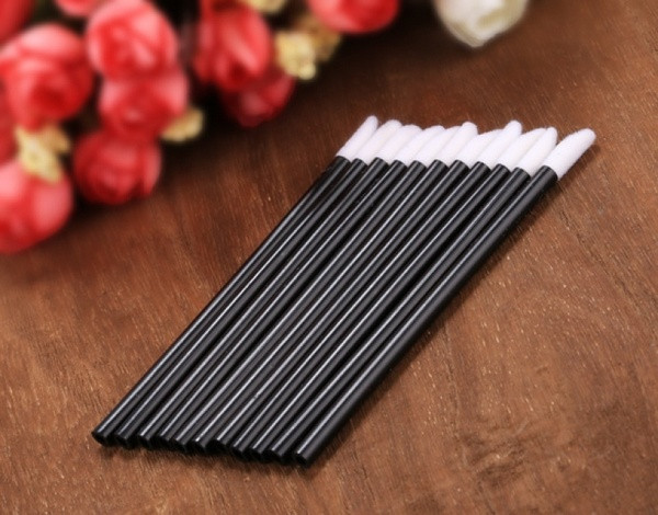 Комплект от 100 броя еднократни апликатори за гланц за устни