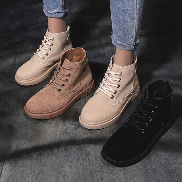 Cizme casual dama cu talpa plata in mai multe culori