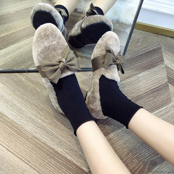 Papuci dama din puf cu panglica in mai multe culori