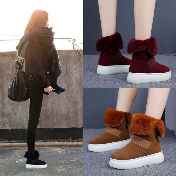 Cizme de dama moderne model uni cu captuseala moale in trei culori