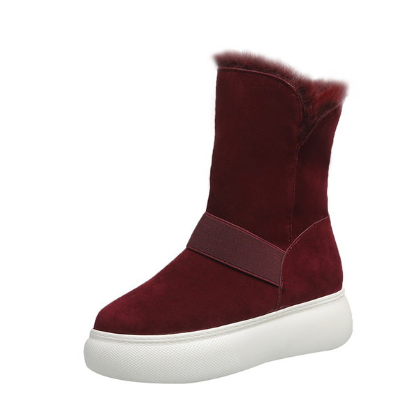 Cizme de dama moderne model uni cu captuseala moale in trei culori