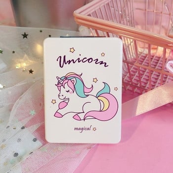 Καθρέπτης τσέπης σε τέσσερα χρώματα με εφαρμογή Unicorn