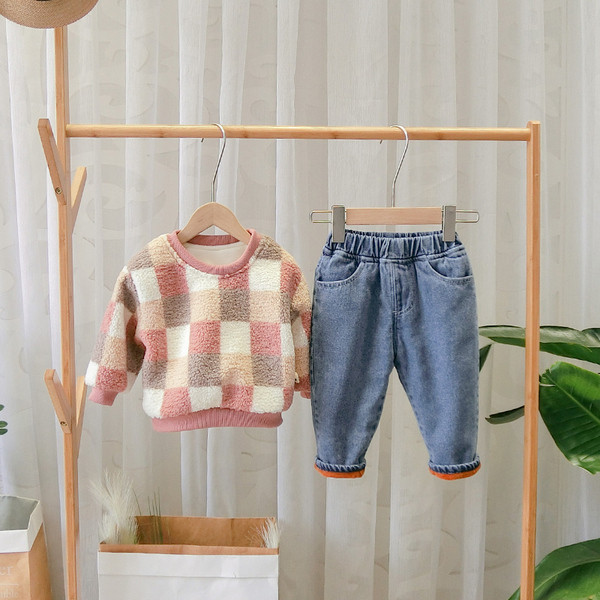 Model nou de blugi pentru copii cu buzunare pentru baieti in albastru si gri