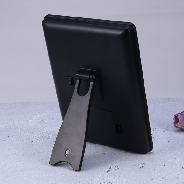 Καθρέπτης καλλυντικών με φωτισμό LED σε μαύρο και άσπρο χρώμα