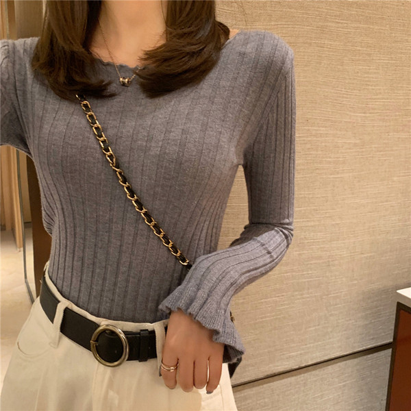 Bluză de damă cu mâneci lungi în mai multe culori