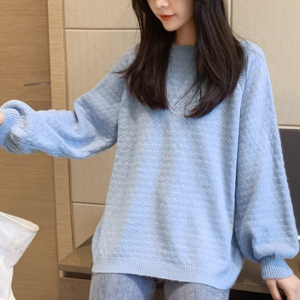 Casual Γυναικεία πουλόβερ σε λευκό, μπλε, πράσινο και πορτοκαλί χρώμα