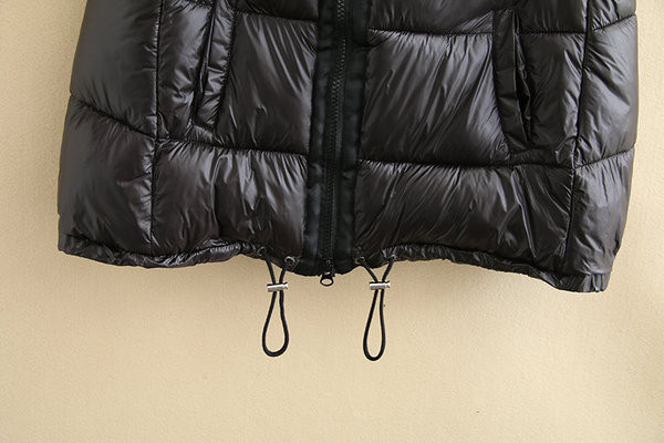 Vesta casual dama cu guler inalt si buzunare gri