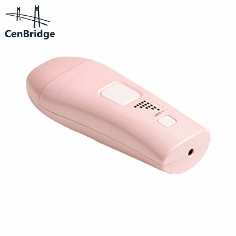 Φωτοεπιχειρητής κατάλληλος για αποτρίχωση προσώπου και σώματος σε ροζ χρώμα