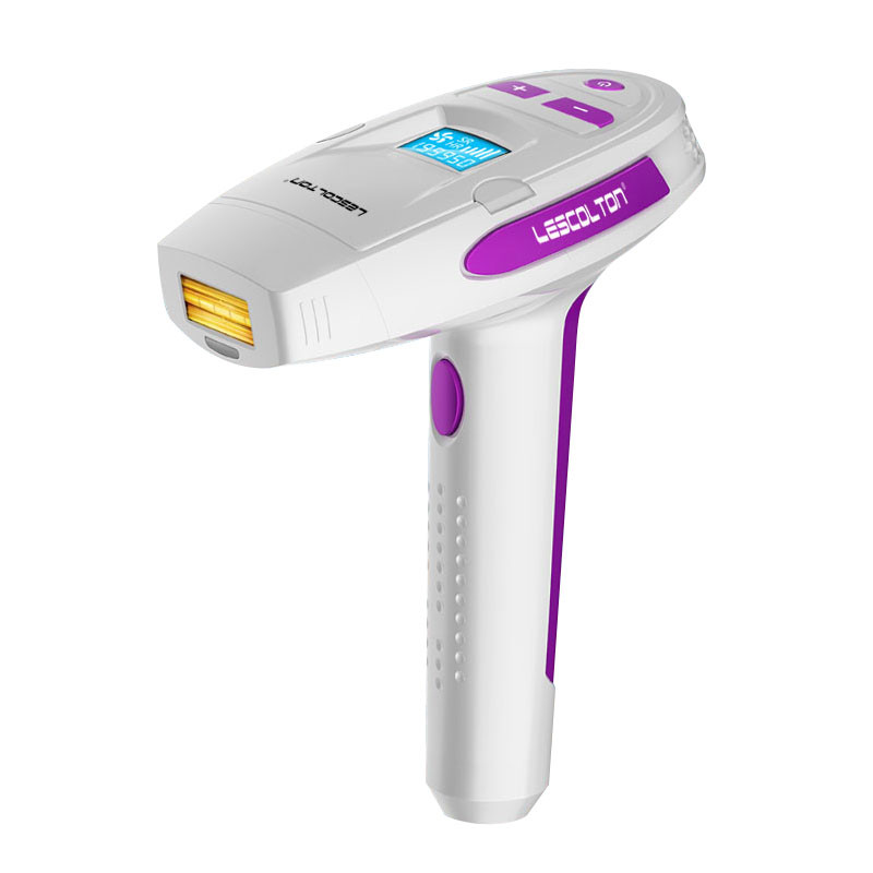 Photoepilator for fast and useless hair removal suitable for all skin types and all areas
