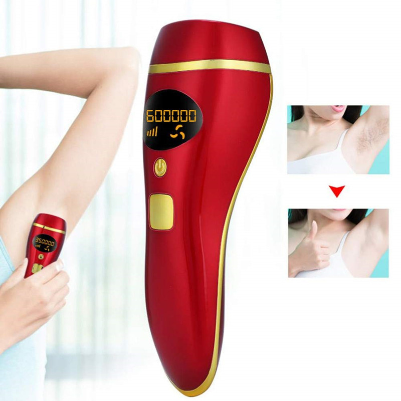 Σησκευή κατάλληλη για αποτρίχωση με λέιζερ του προσώπου και του σώματος σε κόκκινο χρώμα