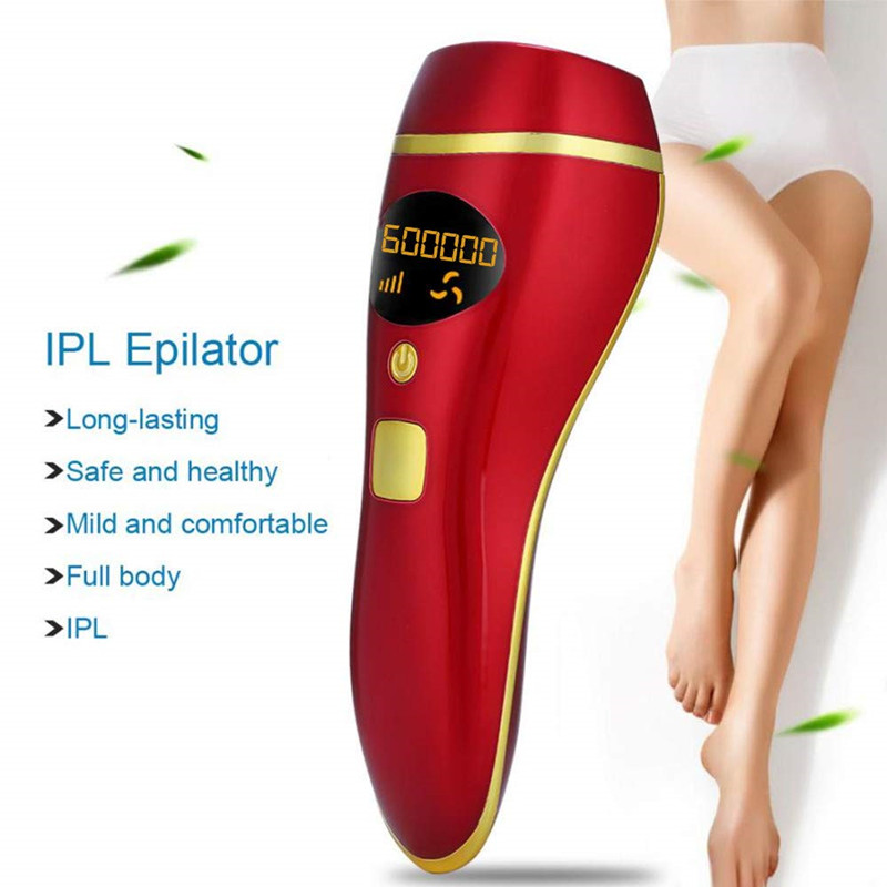 Σησκευή κατάλληλη για αποτρίχωση με λέιζερ του προσώπου και του σώματος σε κόκκινο χρώμα