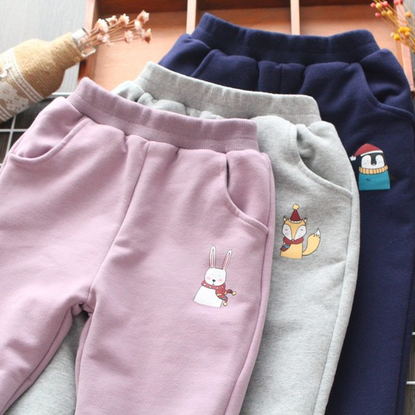 Νέο μοντέλο καθημερινό παιδικό παντελόνι με εφαρμογή για κορίτσια