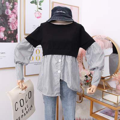 Νέο μοντέλο γυναικεία μπλούζα με στρογγυλη λαιμόκοψη και κουμπιά σε δύο χρώματα