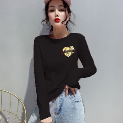 Γυναικεία casual μπλούζα με στρογγυλό λαιμόκοψη σε διάφορα χρώματα