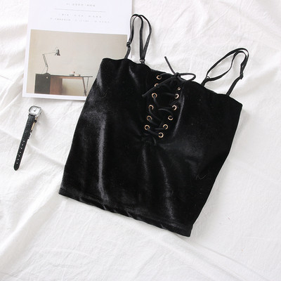 Új modell női bársony felső több színben