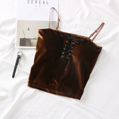 Új modell női bársony felső több színben