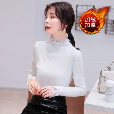 Új modellű női blúz csillogó hatású fekete és bézs színben