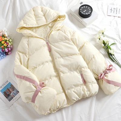 Modern női kabát cipzárral és kapucnival négy színben