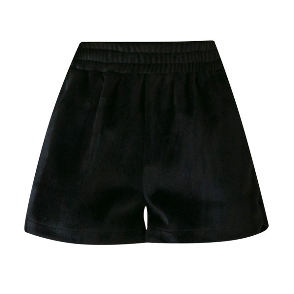 Alkalmi női bársony rövidnadrág új modellje