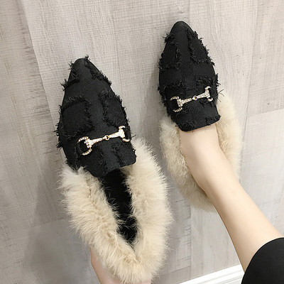 Γυναικείες casual χειμωνιάτικες μπότες με απαλή επένδυση 