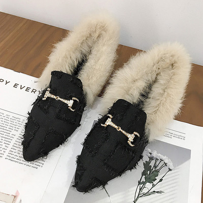 Női alkalmi téli cipő puha béléssel és pehellyel