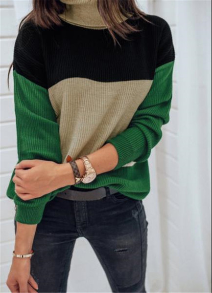 Μοντέρνο γυναικείο πουλόβερ φαρδύ σχέδιο με κορδόνι