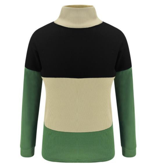 Μοντέρνο γυναικείο πουλόβερ φαρδύ σχέδιο με κορδόνι