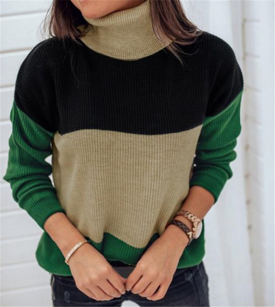 Μοντέρνο γυναικείο πουλόβερ φαρδύ σχέδιο με κορδόνι