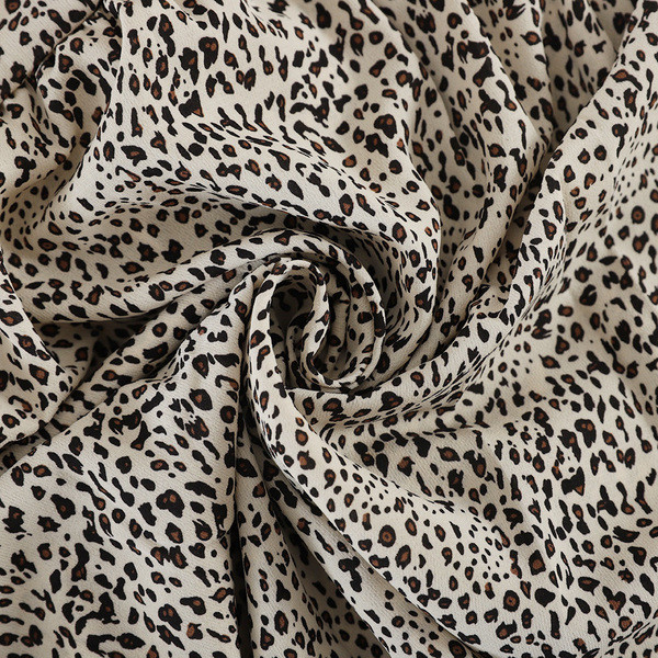 Modern női ruha leopárd mintával, két színben