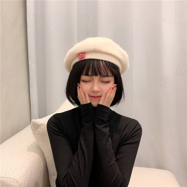 Modern női sapka pehely - svájcisapka típusú