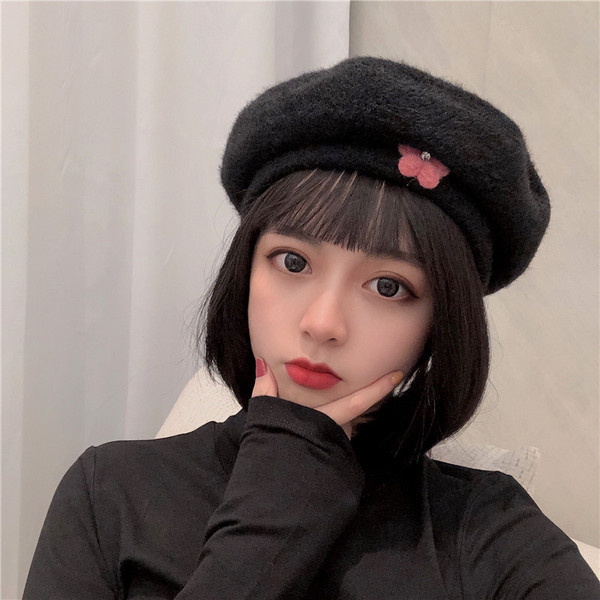 Modern női sapka pehely - svájcisapka típusú