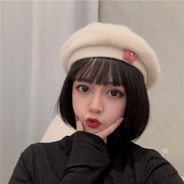 Modern női sapka pehely - svájcisapka típusú