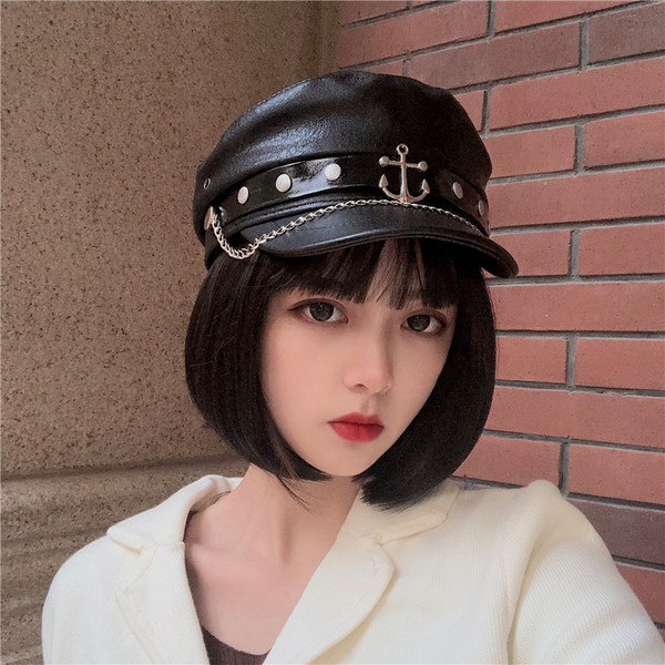 Stílusos női sapka napellenzővel - négy modell