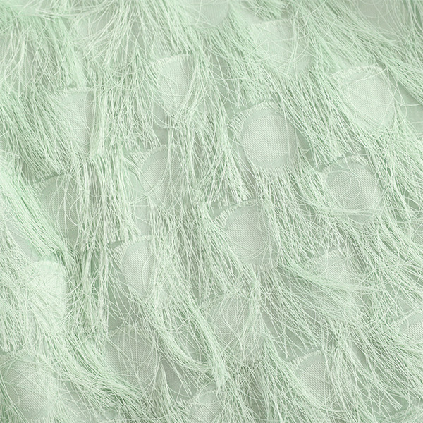 Modern női ing rojtokkal és O-nyakkal, négy színben