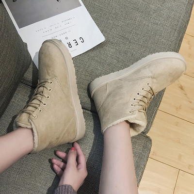 Καθημερινές γυναικείες μπότες με απαλή επένδυση σε τρία χρώματα