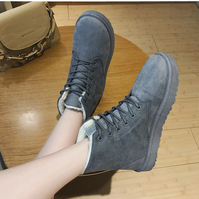 Καθημερινές γυναικείες μπότες με απαλή επένδυση σε τρία χρώματα