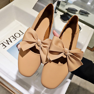 Γυναικεία casual υποδήματα από έκο δέρμα με κορδέλα σε διάφορα χρώματα